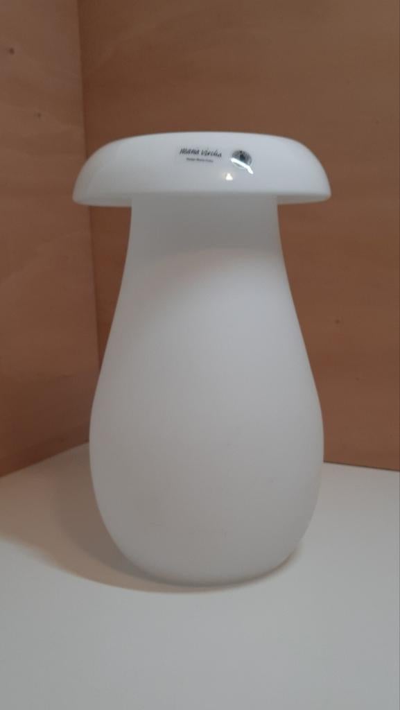 Ikea vaas stockholm 1999 Maria Vinka, lees de beschrijving, Wit, Aardewerk of Porselein, Ophalen of Verzenden, Zo goed als nieuw