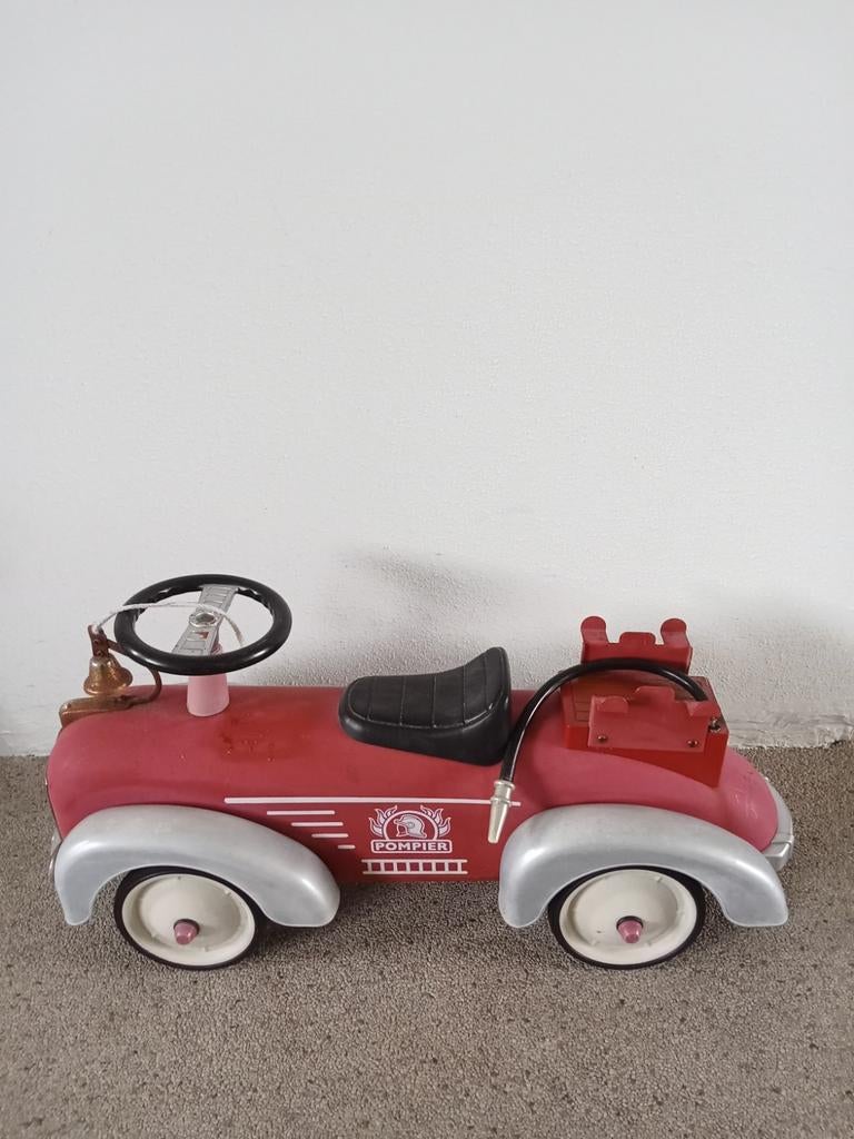 Vintage Pompier brandweerauto, Ophalen