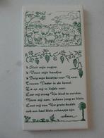 Tegeltje 'k Sluit mijn oogjes, Ophalen of Verzenden, Nieuw