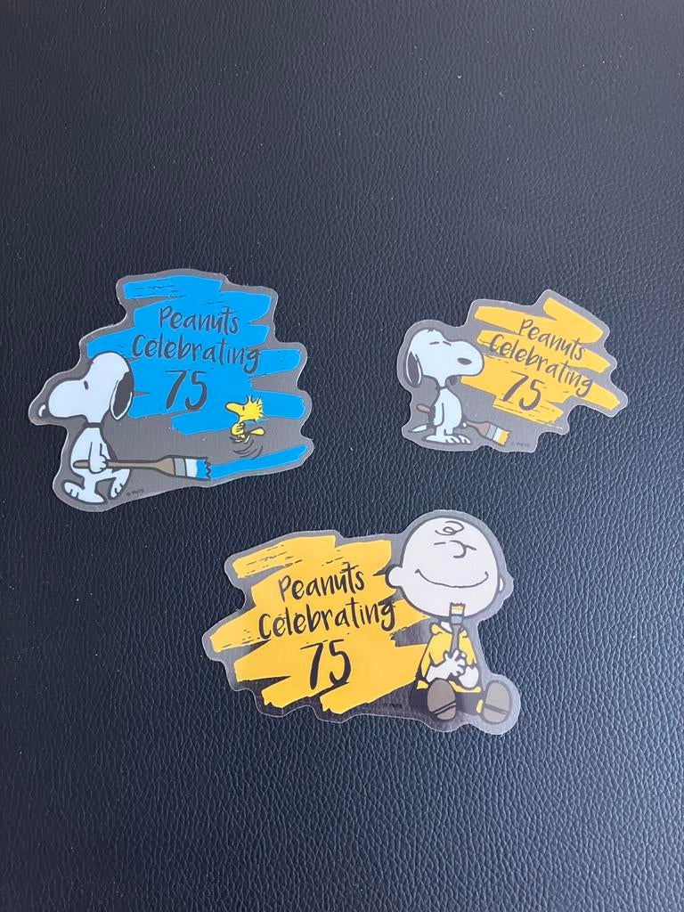 Peanuts Snoopy 75 jaar stickers, Verzamelen, Ophalen of Verzenden, Nieuw