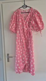 Fabiënne Chapot Charlie jurk roze met hartjes, Kleding | Dames, Jurken, Wit, Maat 42/44 (L), Ophalen of Verzenden, Zo goed als nieuw