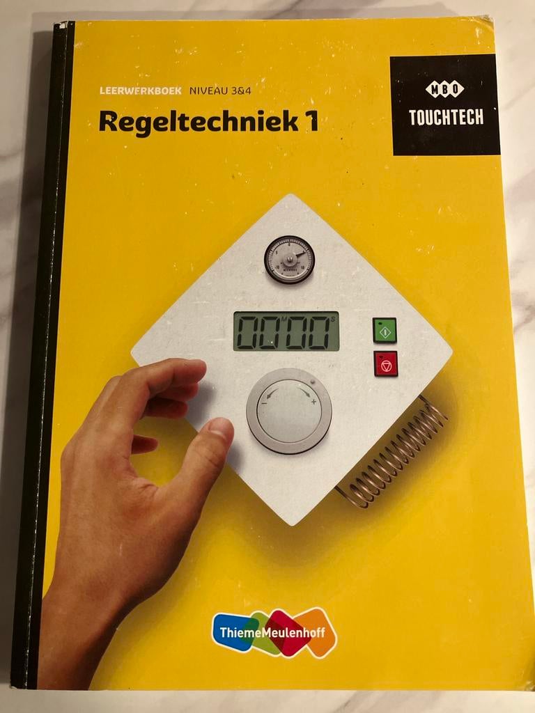 Regeltechniek 1 Leerwerkboek MBO Niveau 3&4 Thiememeulenhoff, Boeken, Studieboeken en Cursussen, Zo goed als nieuw, MBO, Beta
