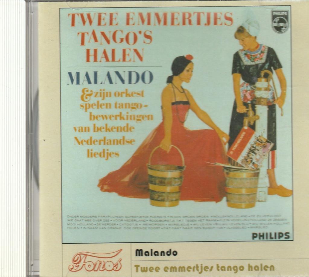 Malando Twee emmertjes water halen  ( FONOS ), Cd's en Dvd's, Verzenden, Zo goed als nieuw, Levenslied of Smartlap