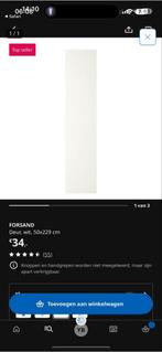 Forsand deur - Nieuw in doos, 80 tot 100 cm, Binnendeur, Nieuw, Ophalen of Verzenden