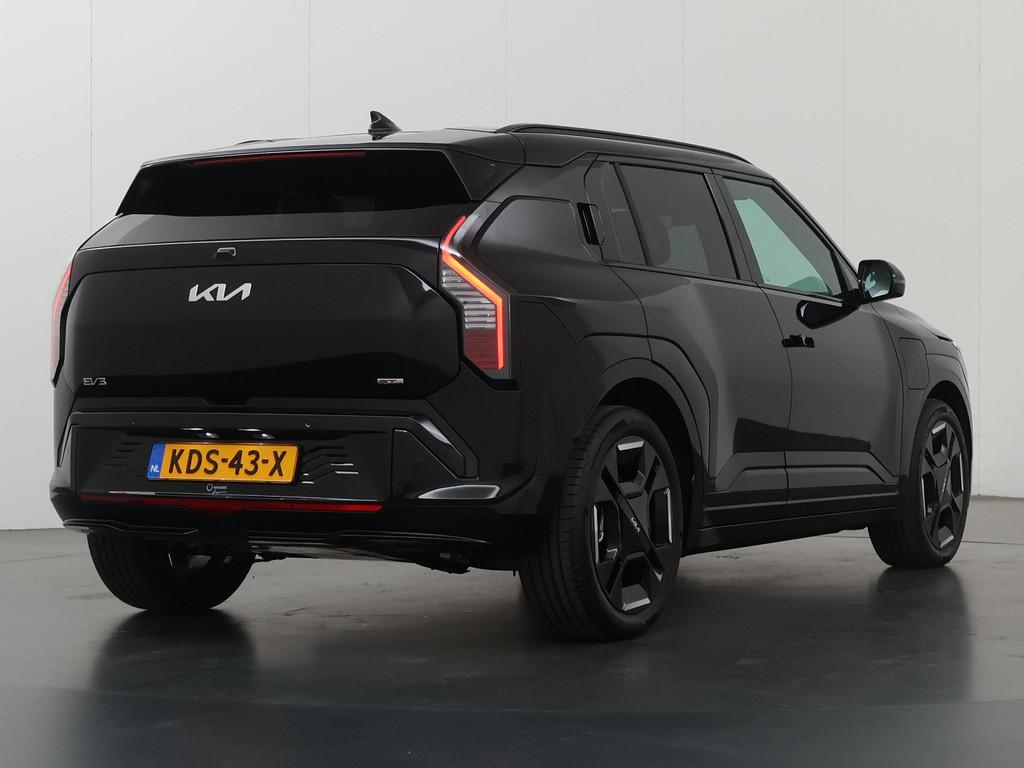 Kia EV3 GT-Line Business Edition 81.4 kWh | 19" lichtmetalen, Auto's, Kia, 510 min, Zwart, Zwart, Origineel Nederlands