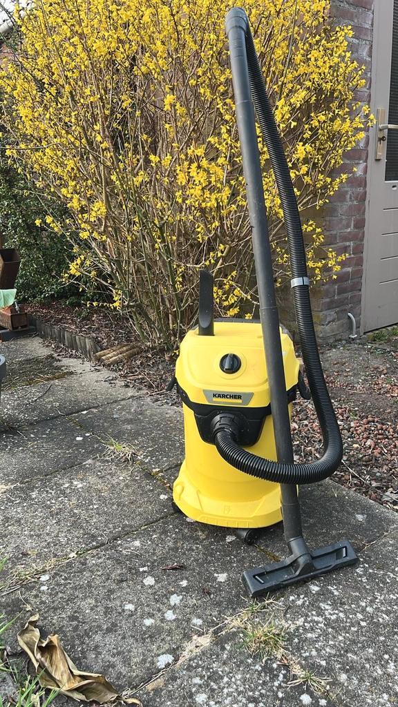 Kärcher Nat- en Droogzuiger - Krachtige Alleszuiger, Witgoed en Apparatuur, Stofzuigers, Gebruikt, Waterstofzuiger, Reservoir