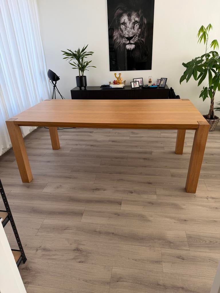 6 persoons eettafel goede staat!, Huis en Inrichting, Complete eetkamers, Ophalen, Zo goed als nieuw, 4 tot 6 stoelen