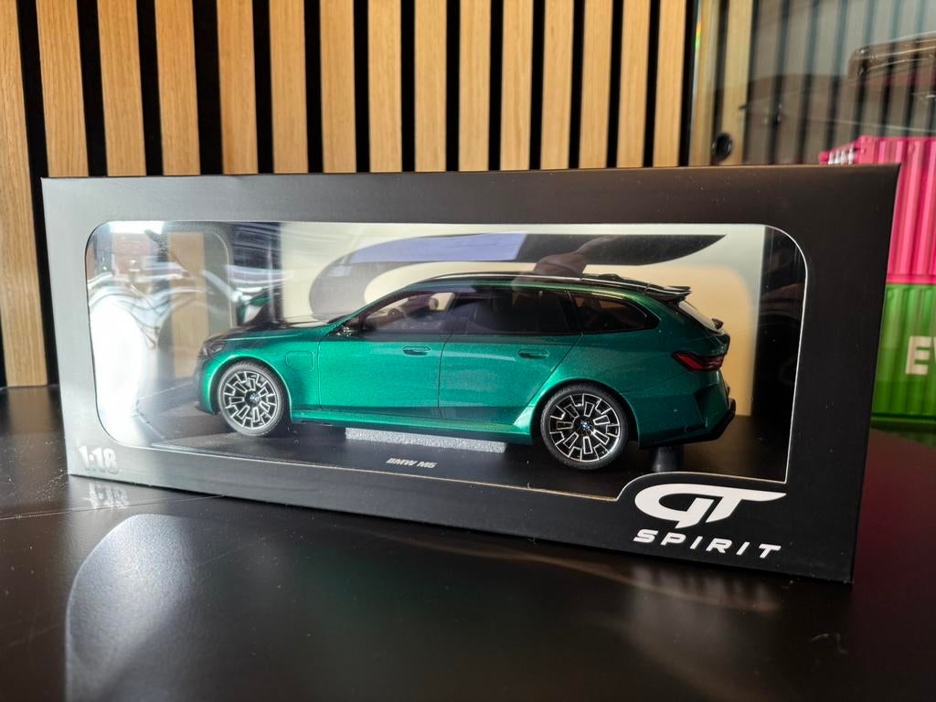 GT Spirit BMW M5 G99 Touring Groen 1/1600 Nieuw, Ophalen of Verzenden, Nieuw, Overige merken