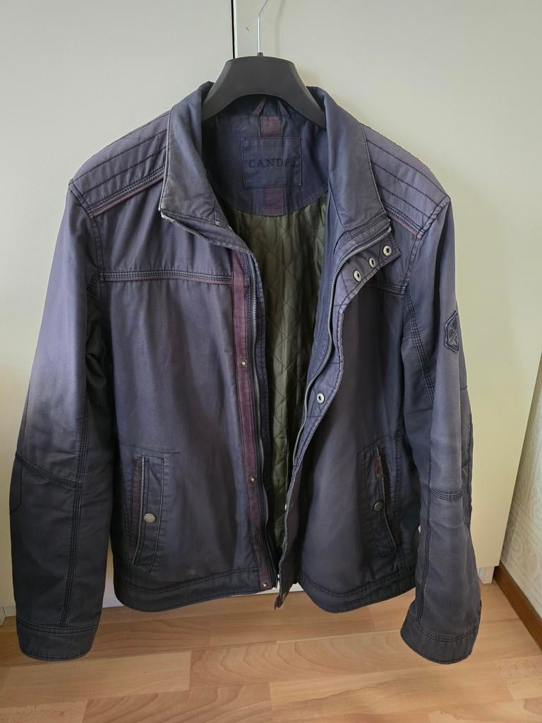 Heren jas, Kleding | Heren, Jassen | Winter, Blauw, Maat 56/58 (XL), Ophalen of Verzenden, Canda