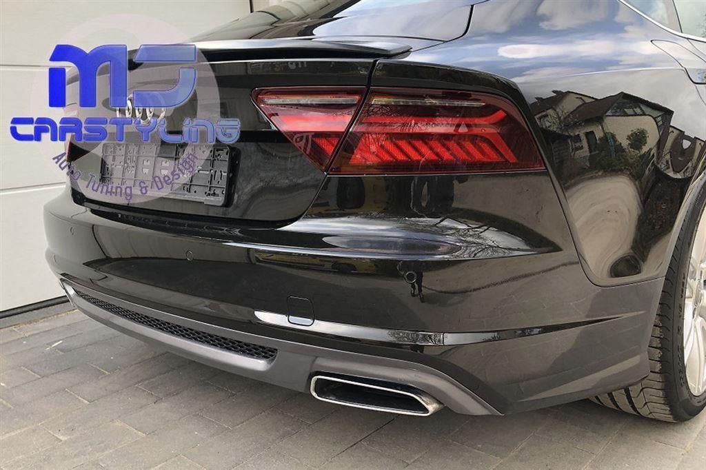 Audi A7 4G Facelift – Achterbumper diffuser [S-Line Look], Ophalen of Verzenden, MJ-Carstyling, Info@mj-carstyling.net, Sibeliusstraat 81 5011JH Tilburg