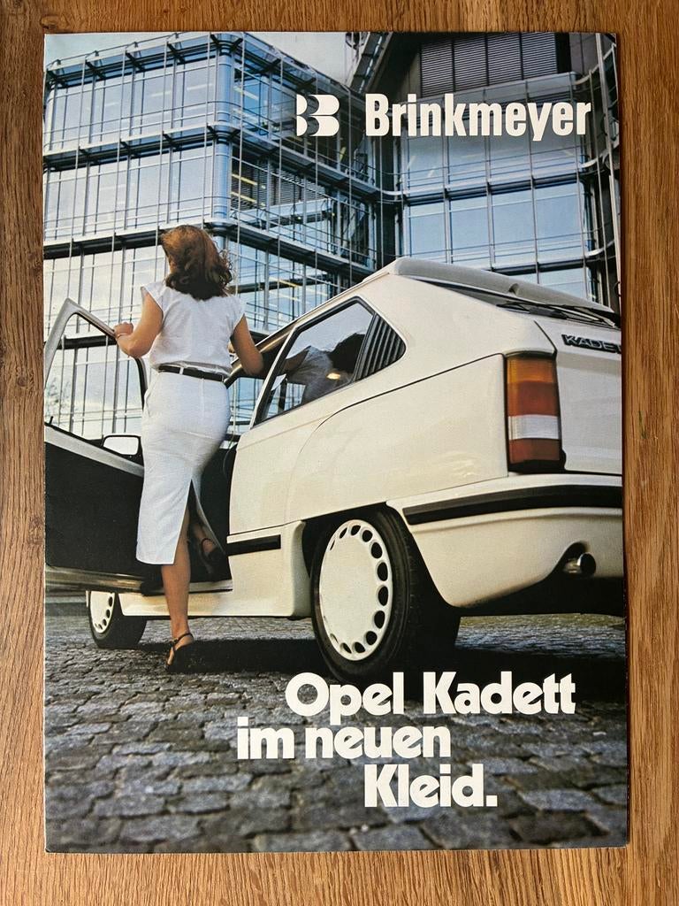 Opel Kadett D Brinkmeyer brochure, Boeken, Auto's | Folders en Tijdschriften, Ophalen of Verzenden, Zo goed als nieuw, Opel