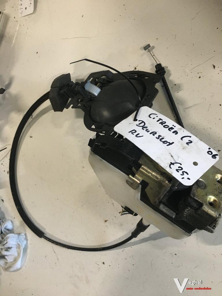 Citroen C2 2006 Portierslot   Rechtsvoor, Auto-onderdelen, Gebruikt, -, -, Ophalen of Verzenden