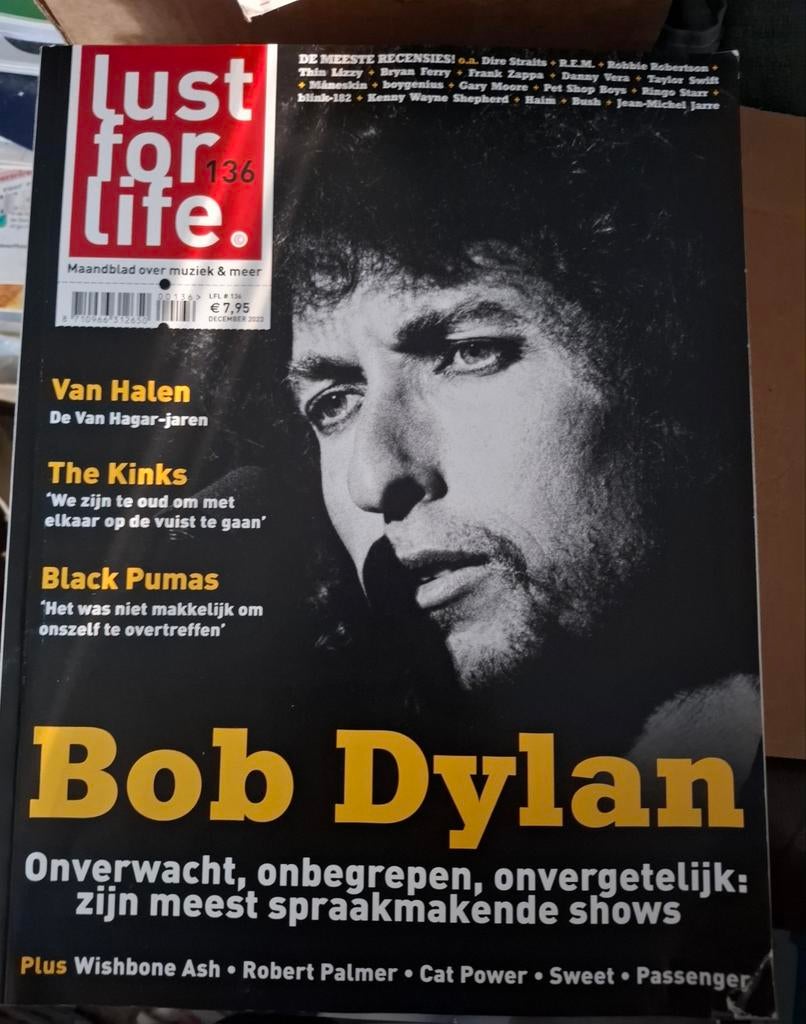 Lust for life nr 136 Bob Dylan, Ophalen of Verzenden, Zo goed als nieuw, Muziek, Film of Tv