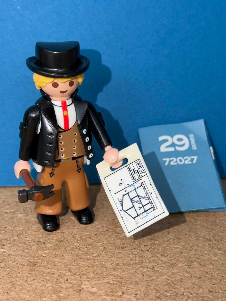 Apr 207: playmobil: figures serie 29: voorman, Kinderen en Baby's, Speelgoed | Playmobil, Ophalen of Verzenden, Nieuw, Complete set