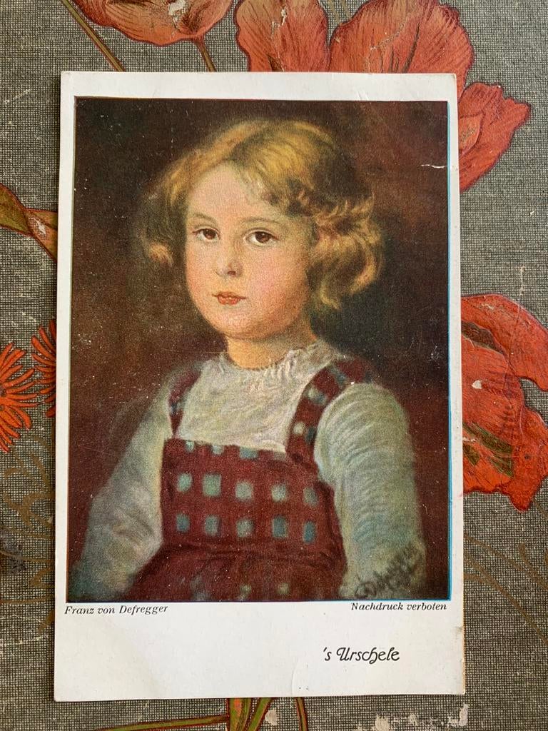 1-1-1918 Meisje (DD), Ophalen of Verzenden, Voor 1920, Gelopen, Kinderen