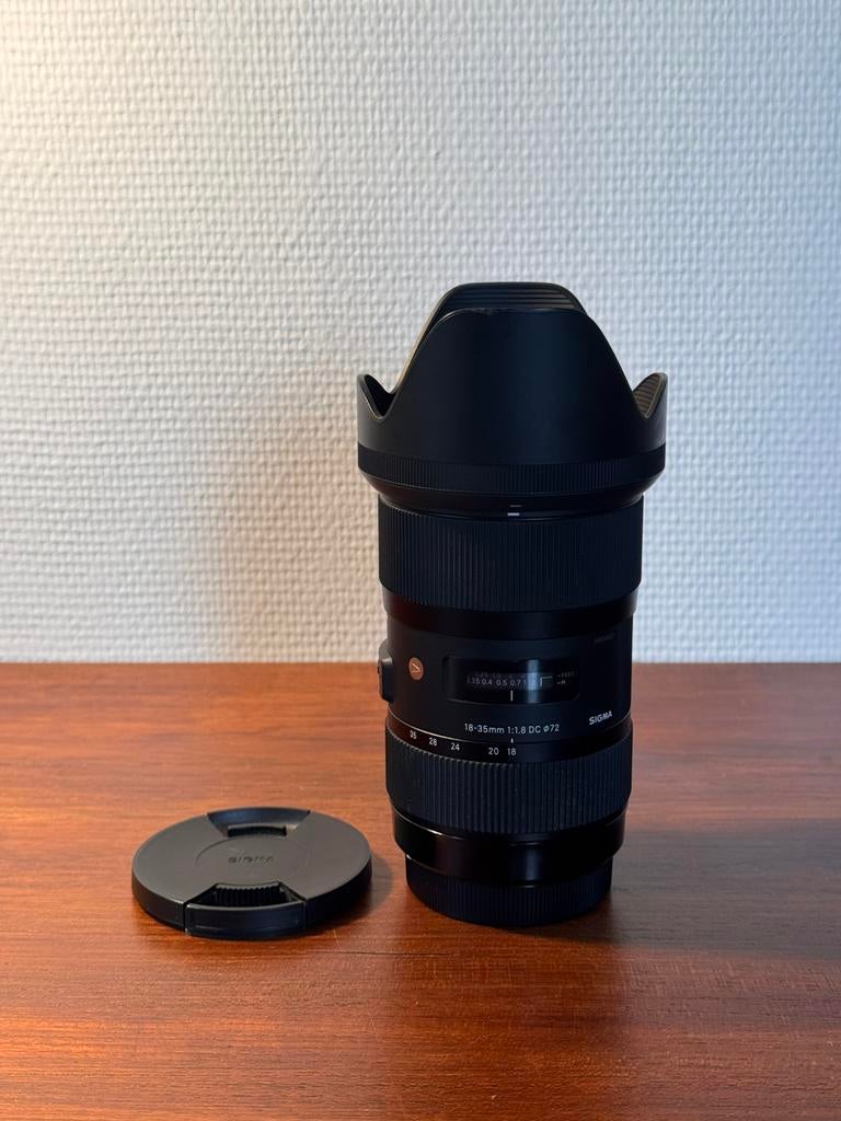 Sigma 18-35mm f/1.8 DC HSM Art Canon EF-S, Ophalen of Verzenden, Zo goed als nieuw, Standaardlens, Zoom