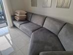 Nieuw bankstel - Moderne grijze hoekbank, Ophalen of Verzenden, Nieuw, Stof, Modern