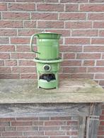 emaille petroleumstel Haller met melkkoker, Ophalen of Verzenden