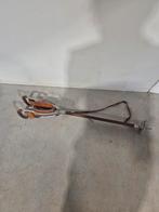 Tir on seatstick jacht kruk leer engels vintage, Onbeke d, Onbekend, Ophalen of Verzenden, Tir on