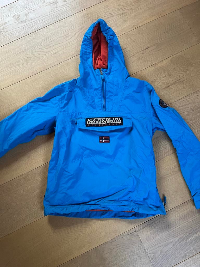 Napapijri tussenjas maat 152 jas parka, Ophalen of Verzenden, Gebruikt, Jongen of Meisje, Jas