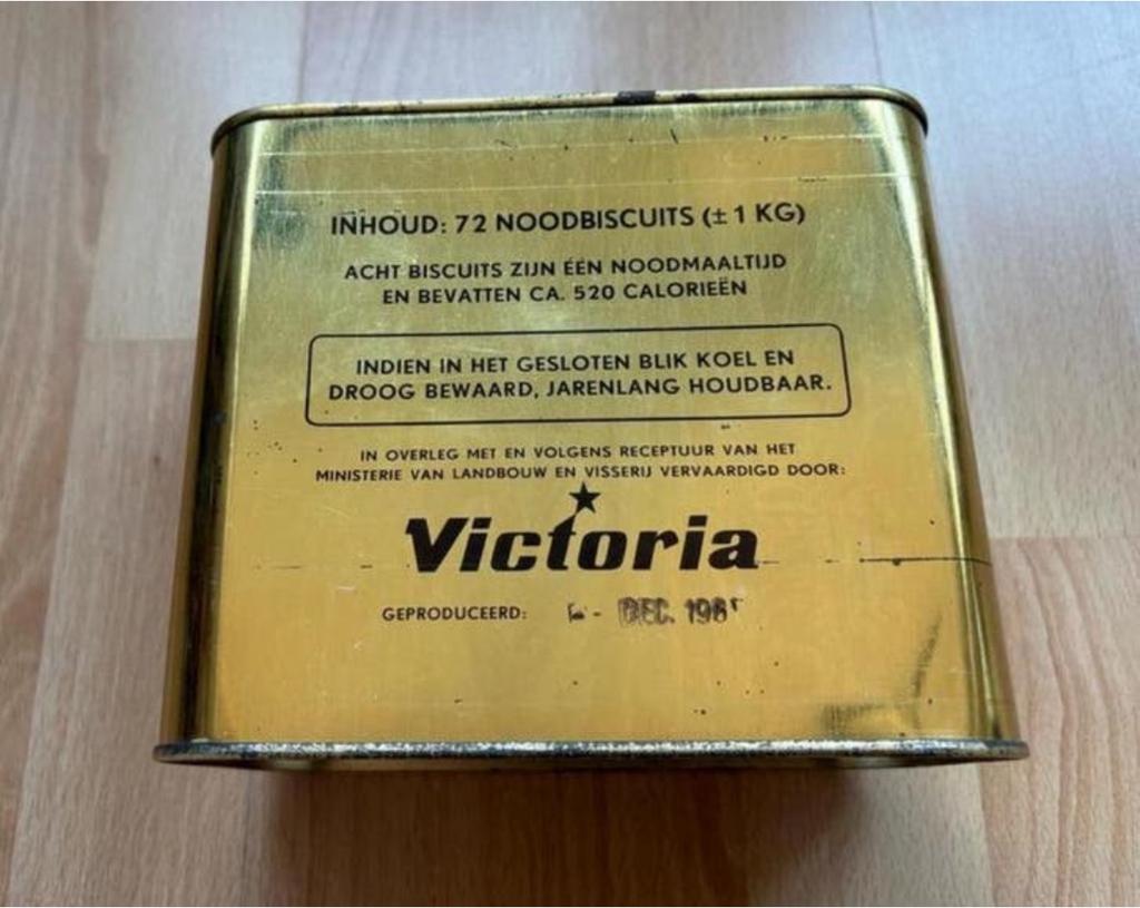 Noodbiscuits 72 stuks ‘60 Victoria, Ophalen of Verzenden, Zo goed als nieuw, Overige
