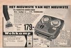 Retro reclame 1963 Wehkamp bandrecorder het nieuwste, Verzenden, Overige typen