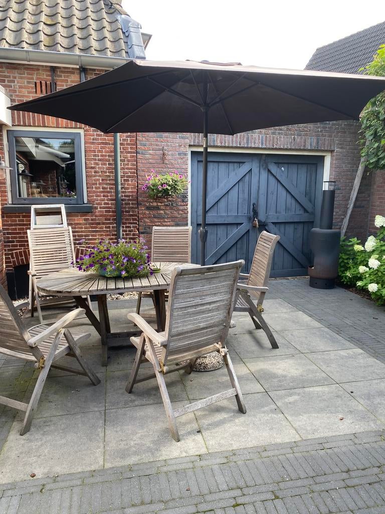 Tuinset hout, Ophalen of Verzenden, Gebruikt