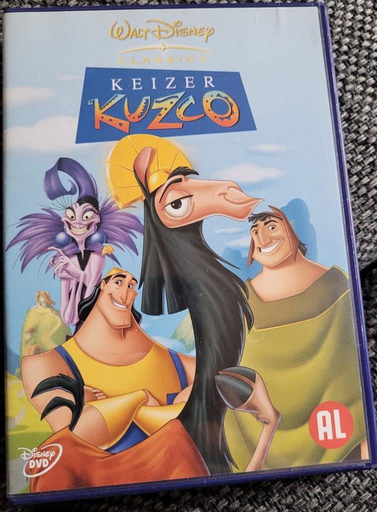 Keizer kuzco walt disney disney dvd al, Cd's en Dvd's, Dvd's | Tekenfilms en Animatie, Alle leeftijden, Ophalen of Verzenden, Zo goed als nieuw