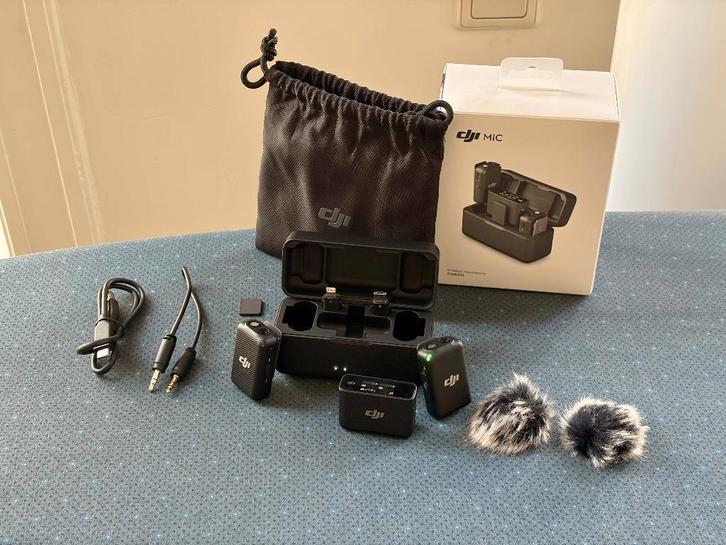 DJI Mic Set – Perfect Condition – under warranty, Muziek en Instrumenten, Microfoons, Zo goed als nieuw, Studiomicrofoon, Draadloos
