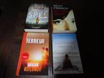 Vier Thrillers., Boeken, Thrillers, Ophalen of Verzenden, Gelezen, Diverse auteurs
