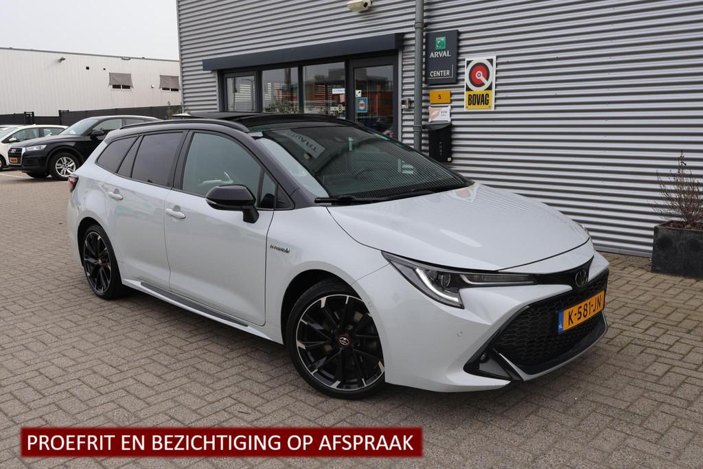Toyota Corolla Touring Sports 2.0 Hybrid GR-Sport Plus 1e Ei, Auto's, Toyota, 1345 kg, 450 kg, Gebruikt, 4 cilinders