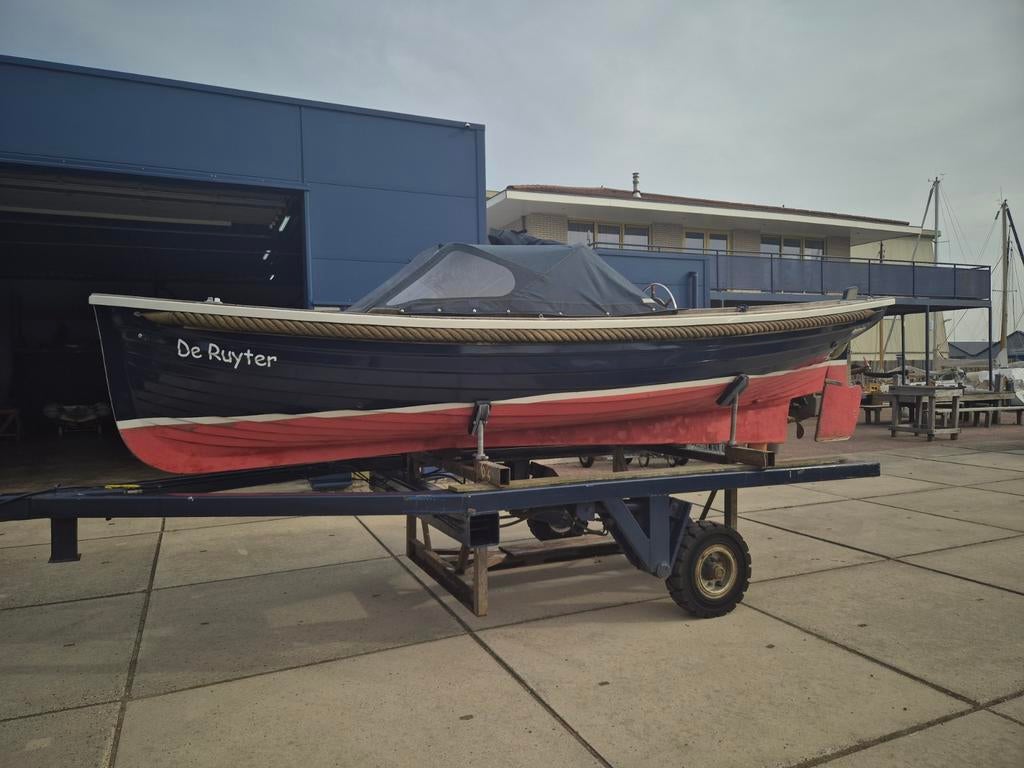 Kuperus 645 Sloep met Dieselmotor en Teakvloer, Ophalen, 10 tot 30 pk, Binnenboordmotor, 6 meter of meer