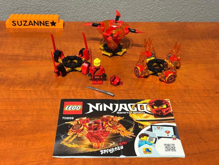 Lego 70659 - Ninjago - Spinjitzu Kai, Kinderen en Baby's, Speelgoed | Duplo en Lego, Zo goed als nieuw, Lego, Complete set, Ophalen of Verzenden