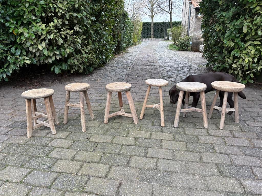 Oud Chinees krukje, Huis en Inrichting, Krukjes, Ophalen, Gebruikt, Nvt, Nvt