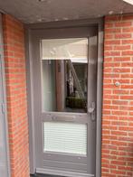 Voordeur 214,5 hoog 930 breed met driepuntssluiting, Ophalen, 100 tot 150 cm, 200 cm of meer, Wit