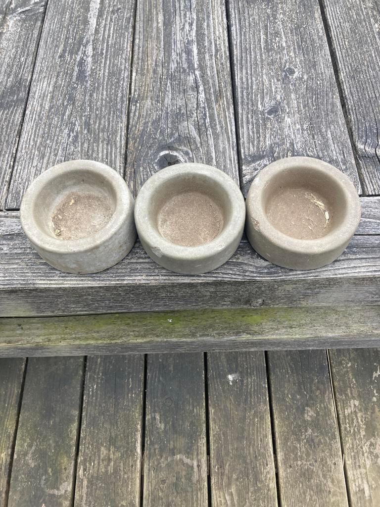 Volwassen konijnen voerbakken, Ophalen, Gebruikt, Voerbakje