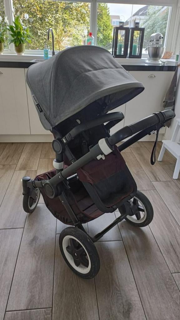 Bugaboo Buffalo kinderwagen met reiswieg en zitgedeelte, Ophalen