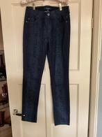 ZO GOED ALS NIEUWE GARDEUR BROEK MET SNAKE PRINT mt 36, Ophalen of Verzenden, Zo goed als nieuw, Blauw, Lang