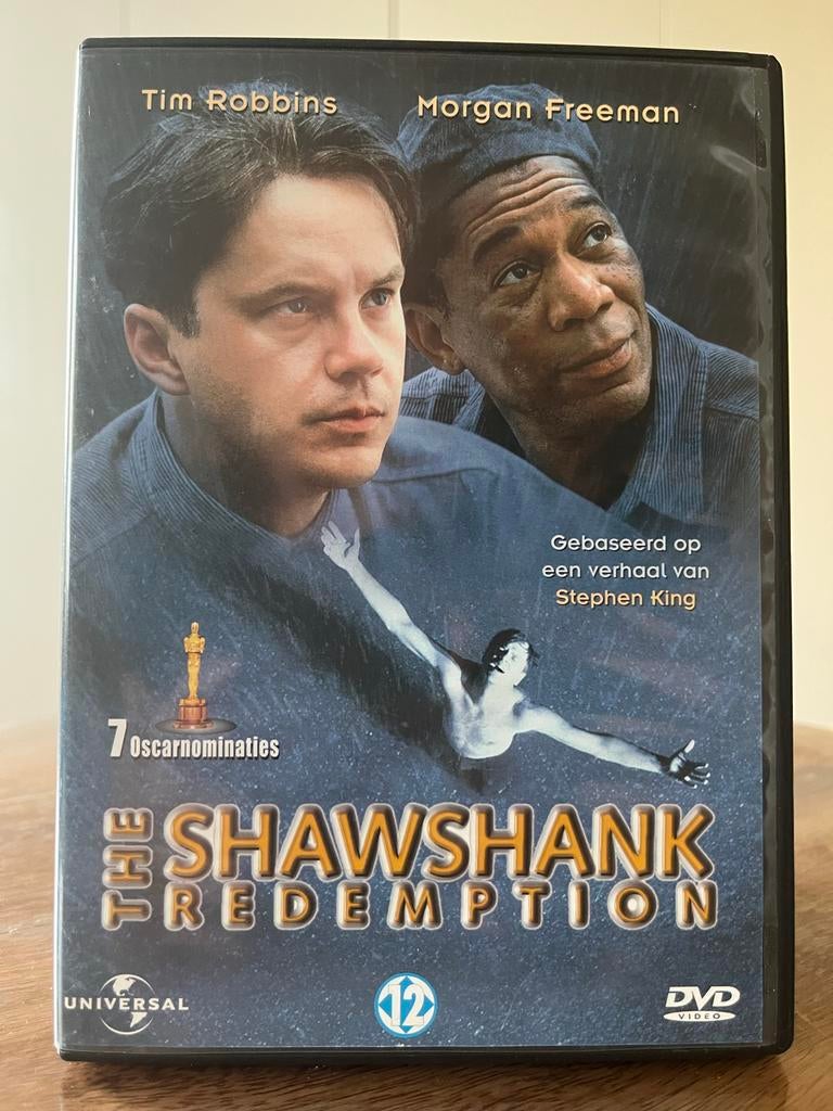 The Shawshank Redemption DVD, Vanaf 12 jaar, Ophalen of Verzenden, Zo goed als nieuw, Drama