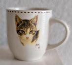 Beker Franciens Katten, Ophalen of Verzenden, Zo goed als nieuw, Overige stijlen, Kop(pen) en/of Schotel(s)