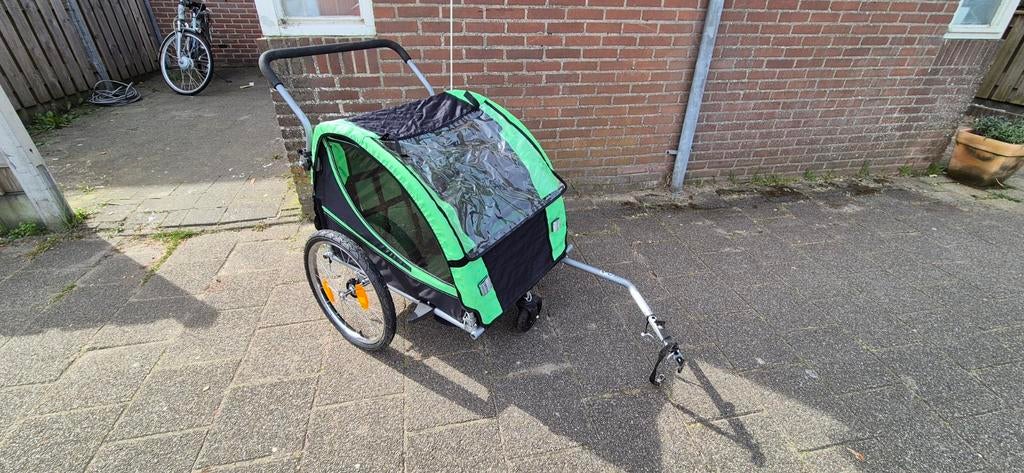 Fietskar compleet, Fietsen en Brommers, Fietsaccessoires | Aanhangers en Karren, Ophalen, Gebruikt, Overige typen, Opvouwbaar
