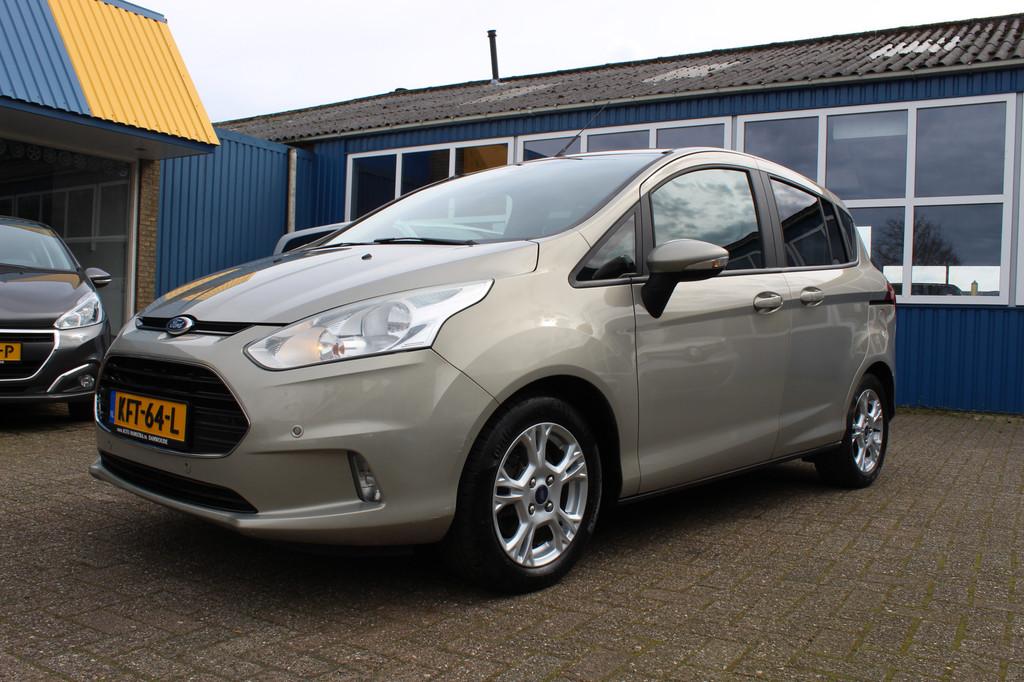 Ford B-MAX 1.6-16V "Titanium" Airco - Automaat ! (bj 2015), Auto's, Ford, 1596 cc, Stof, Gebruikt, Zwart