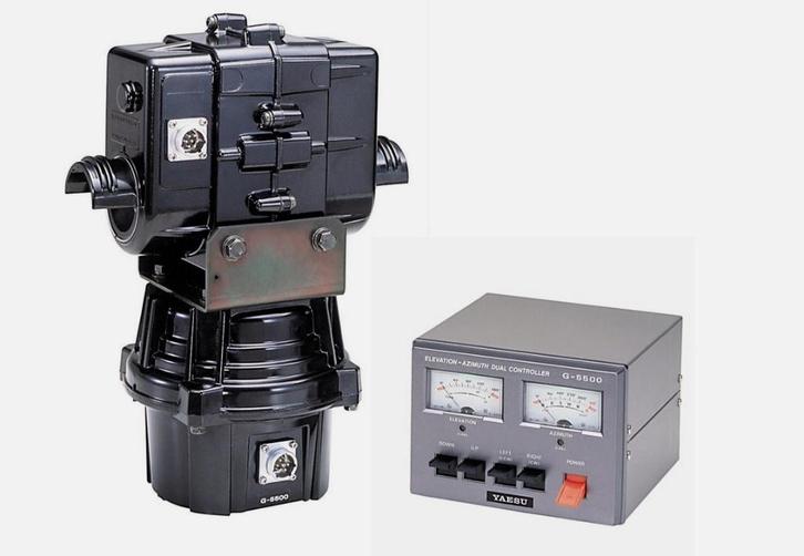 Yaesu G-5500DC Azimuth+Elevatie, Telecommunicatie, Antennes en Masten, Zo goed als nieuw, Toebehoren, Ophalen