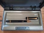 Parker Duofold Centennial Black balpen, Verzamelen, Pennenverzamelingen, Ophalen, Met doosje, Zo goed als nieuw, Parker