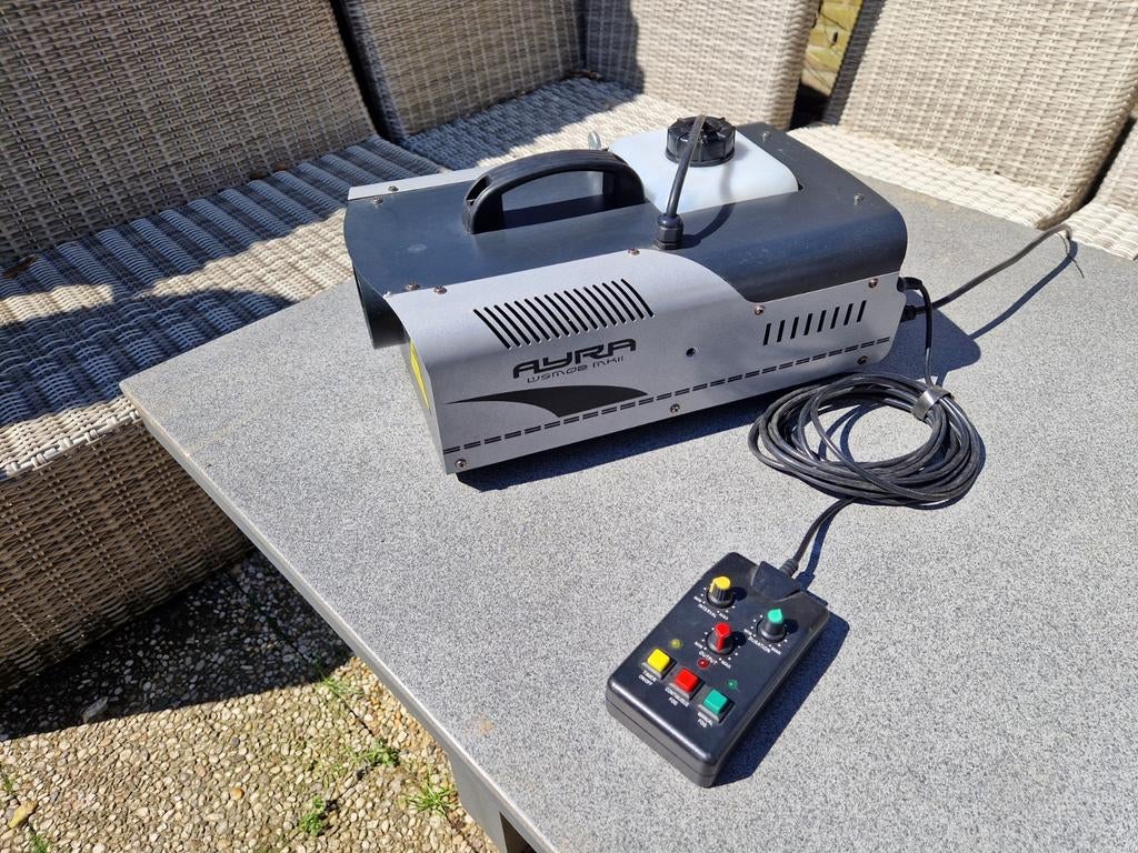 Ayra WSM02 MKII Rookmachine - Krachtige Mist voor Elk Feest, Muziek en Instrumenten, Ophalen, Rookmachine