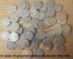 61 stuks oude Oostenrijkse 10 groschen munten, Ophalen of Verzenden, Oostenrijk, Setje