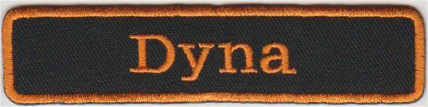 Harley Davidson Dyna stoffen opstrijk patch embleem #1, Motoren, Accessoires | Overige, Nieuw, Ophalen of Verzenden