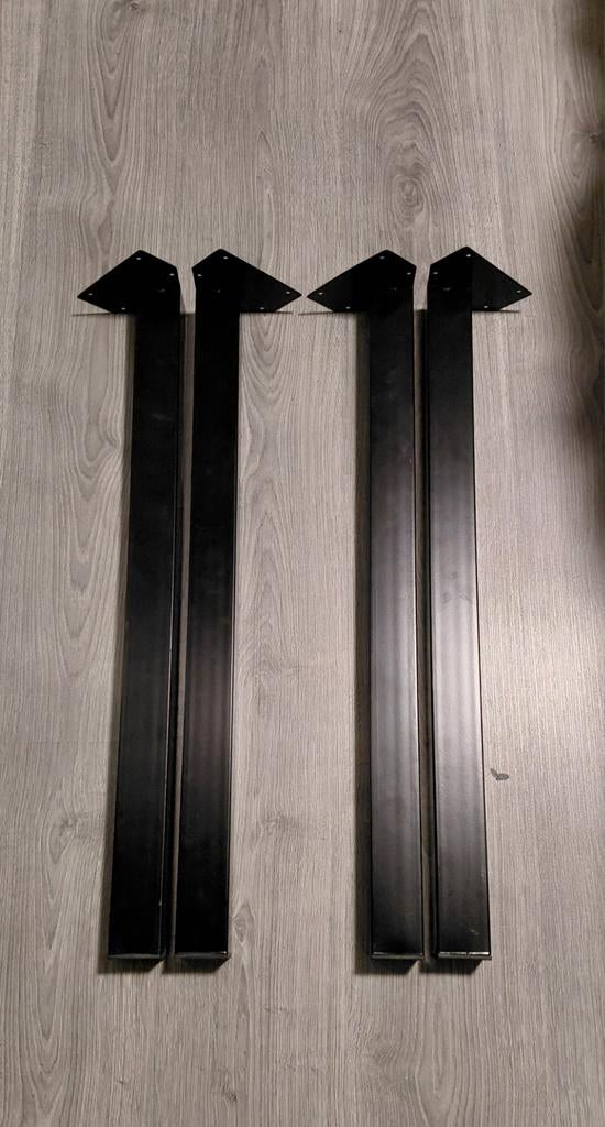 4 stuks tafel poten 5x5x72cm Duraline, Huis en Inrichting, Tafelonderdelen, Ophalen, Rechthoekig, 50 tot 100 cm