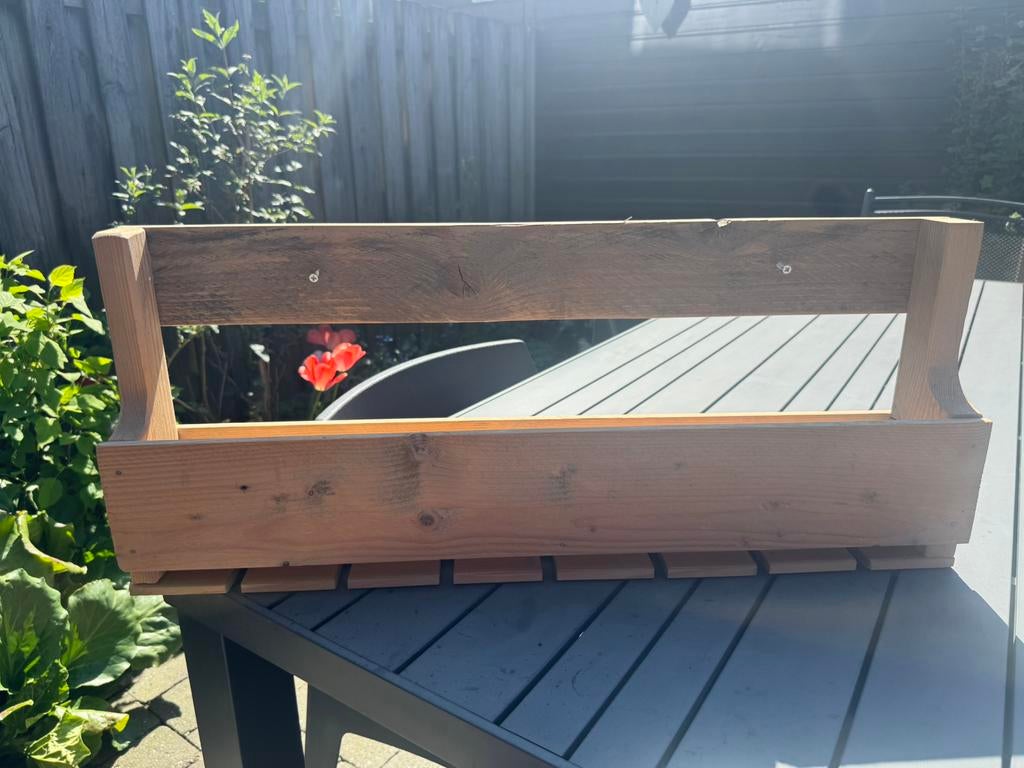 Wijnrek /wandrek/boekenrek, Ophalen, Zo goed als nieuw, Minder dan 5 flessen, Minder dan 50 cm