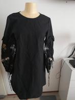 ZARA lange tuniek.blouse mt M, Verzenden, Zwart, Nieuw, Maat 38/40 (M)